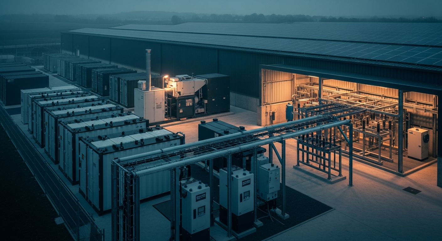 Commercial and industrial energy infrastructure